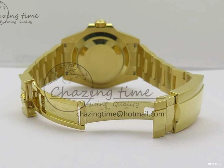 MiroTime 1223 Unisex Submariner 41mm 126618 LB YG EWF Blue Dial on YG Bracelet A 2615